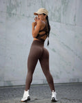 2023 Woman Gym Sport Wear Scrunch Butt Lift Yoga Pants Suit