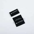 Sell Well New Type Popular Product Customized Center Fold Organic Cotton Clothing Size Labels Damask Woven