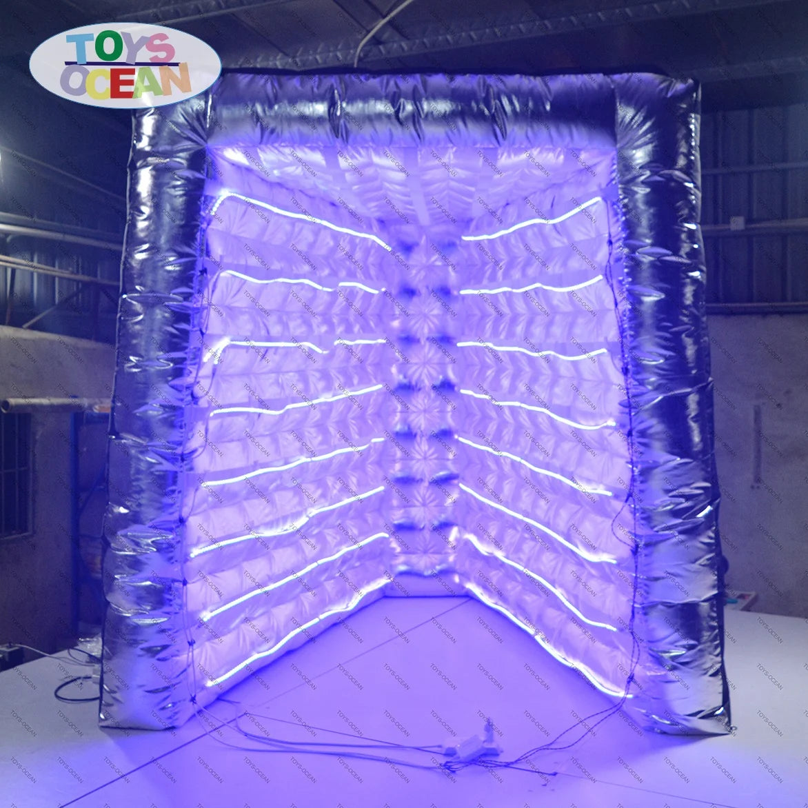 Factory Customized Event Party Equipment Inflatable Photo Booth with LED Light for Video and Photo Taking