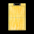 Custom 2-Sided Plastic Basketball Coaching Board Magnetic Dry Erase Clipboards for Training