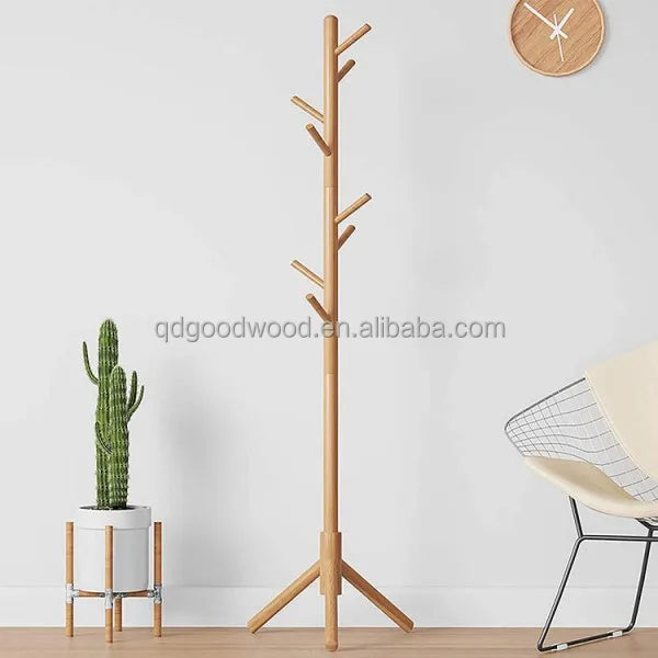 Moveable Multi-functional Multipurpose Pole Pink Hat Hanger Rack Coat Nordic Newly Design Clothes Rack