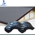 Traditional Double Roman Polymeric Roofing Tiles for Building Construction Temple & Park Use-UV Resistant 10-20 Year Warranty