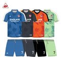 Professional Custom Sublimated Print Soccer Uniforms Team Club Retro Football Jersey Men Soccer Jersey Full Set