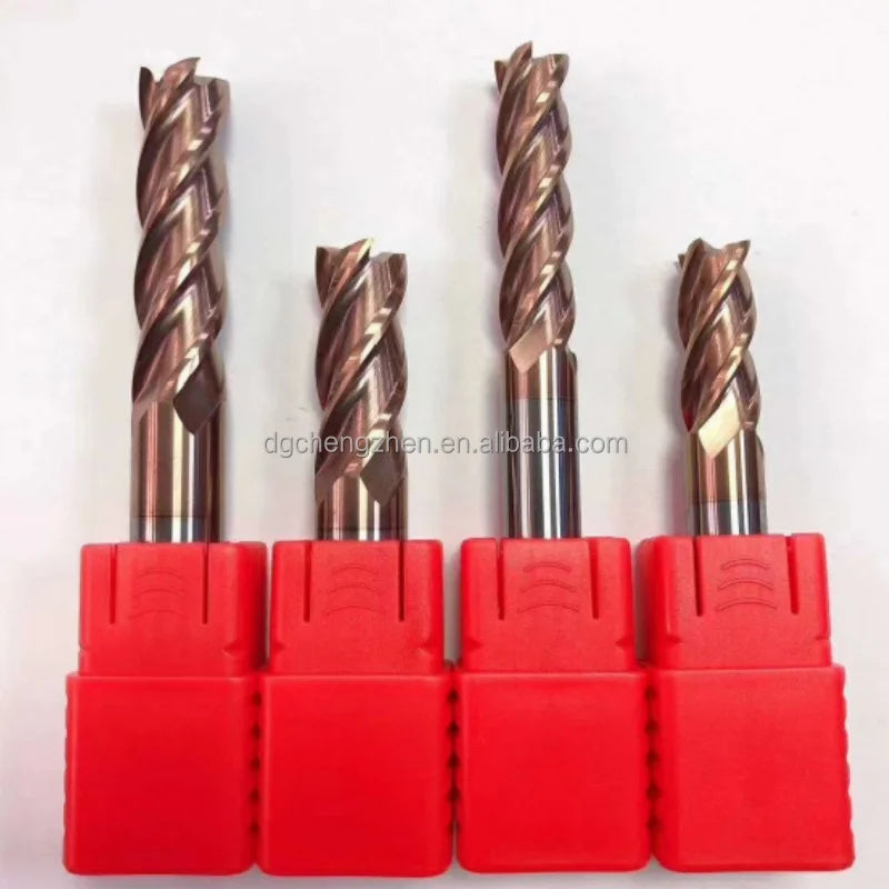 HRC55 Solid Carbide General Purpose End Mill 4*50 CNC Router Milling Cutter with 6mm Shank Diameter OEM Worry-Free Metal Cutting