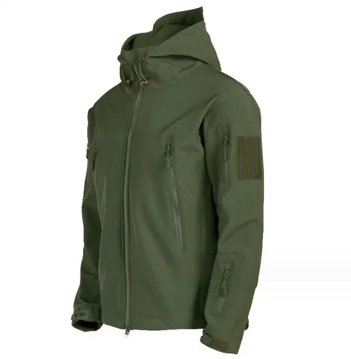 Wholesale Men Casual Jackets Mens Hooded Bomber Coats Softshell Outdoor Hiking Climbing Jacket