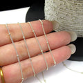 Silver Chain Manufacturer From China Real Silver Satellite Chain