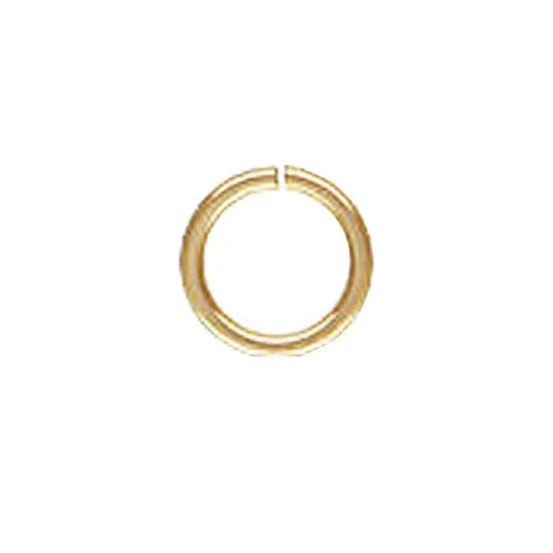 Beadsnice 22-24 Gauge Jewelry Fondings14k Gold Open Jump Ring