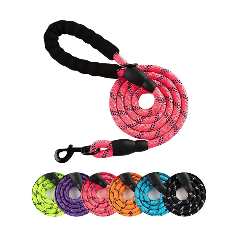 Custom Luxury Solid Pattern Ribbons Dog Harness Leash Retractable Waterproof Nylon Material for Dogs