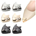 Custom Cat Women Shoe Broken Repair Accessories High Heel Toe Cap Metal Shoes Pointed Protector Custom