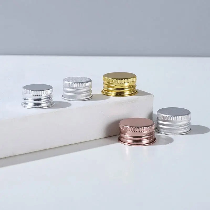 Bulk 28mm 28 410 Screw End Cap Aluminium Caps With PE Liner for Glass Bottles