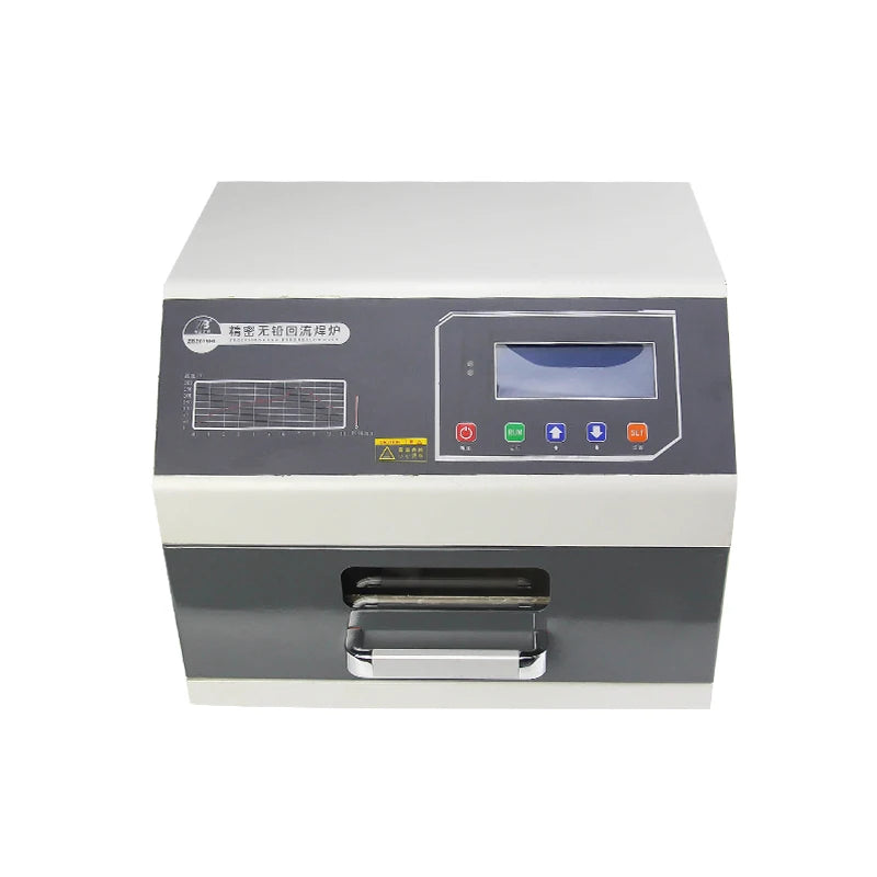 Hot Sale Desktop Precision Lead-free Reflow Oven Machine ZB2015HL Infrared Heated Reflow Oven Machine With High Efficiency