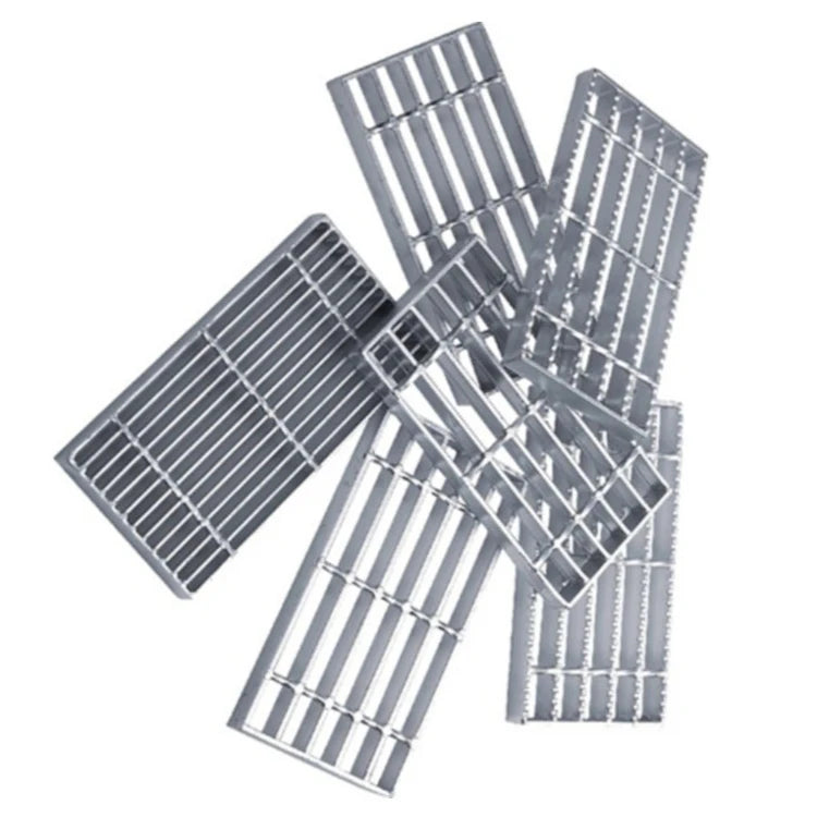 Stainless Steel Coated Grating | Anti-Corrosion for Stair Treads Trench Drain Covers Industrial Walkway