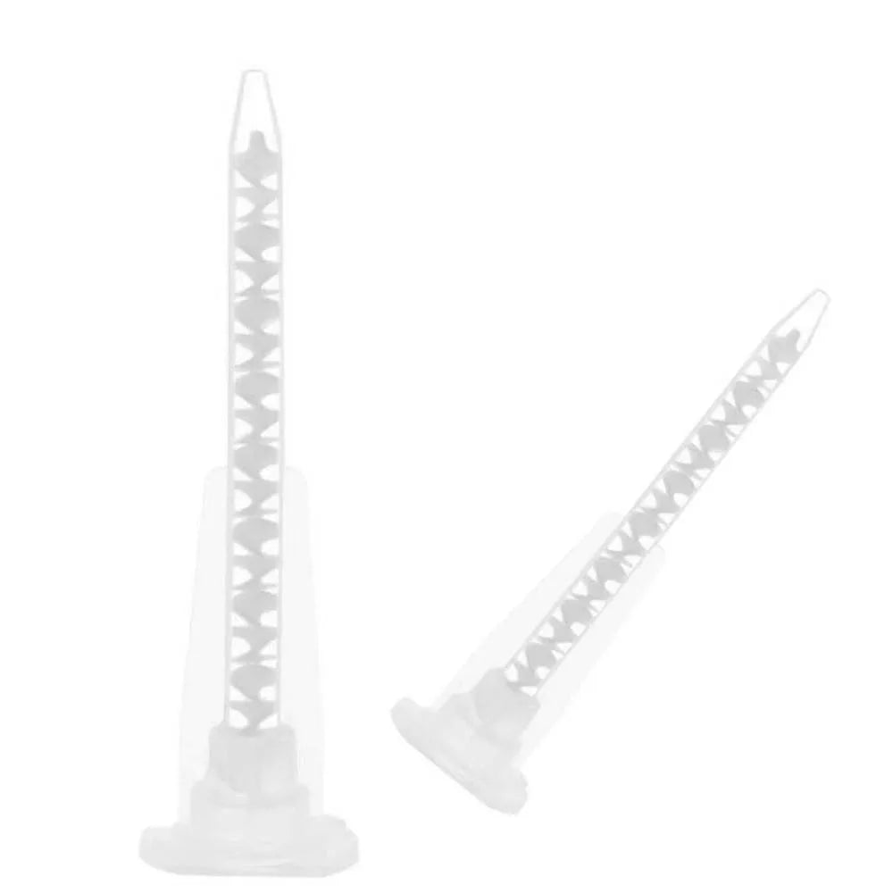 Plastic Disposable Static Mixer Dual Cartridge MixerBayonet Mixing Nozzles Duo Pack Epoxie  MA3.0-17S  Static Mixer Nozzle