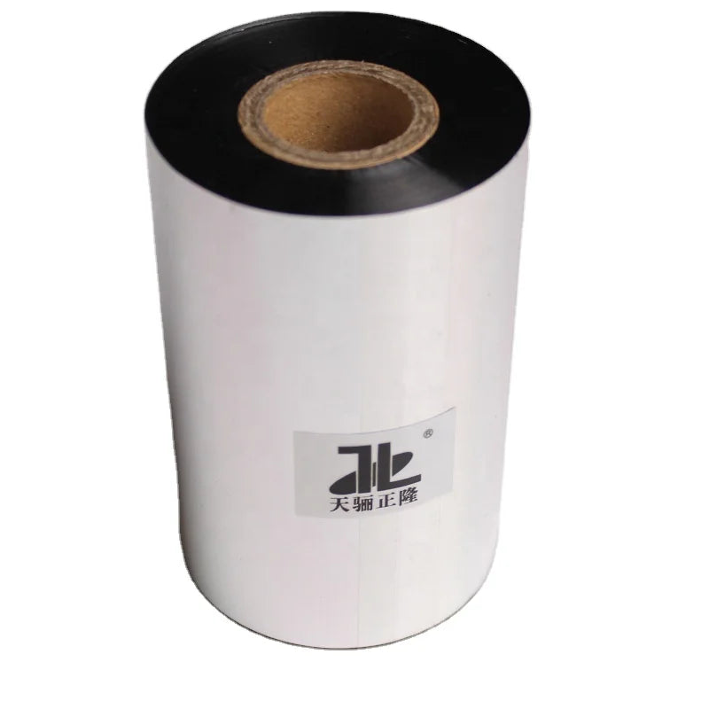 60mm*300m Premium Resin Thermal Transfer Ribbon TTR PET PVC Synthesis Label Great Scratch Resistant Barcode Printer Compatible