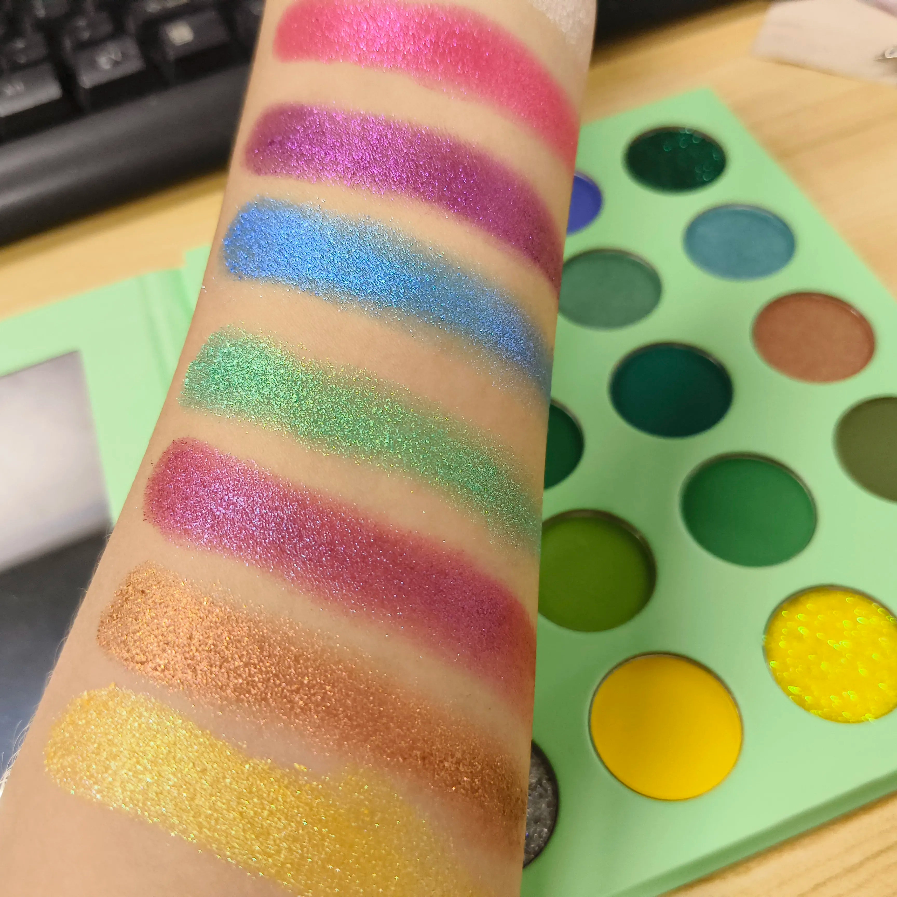 Wholesale Makeup Eyeshadow Vegan Matte Best Eyeshadow Palette Custom