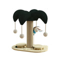 Cat Scratcher Toy Wood Turntable Scratching Board Indoor Durable Kitten Toys Sisal Cat Scratching Post With Cat Teaser