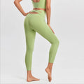2022 Custom Fashion Style Back Waist Cross Cutout Design Women Leggings High Waisted Workout Gym Yoga Pants