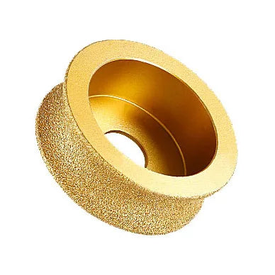Marble & Ceramic Tile Grinder with 20mm Diamond Grinding Wheel Brazed Edge Polishing 20mm Abrasive Tools
