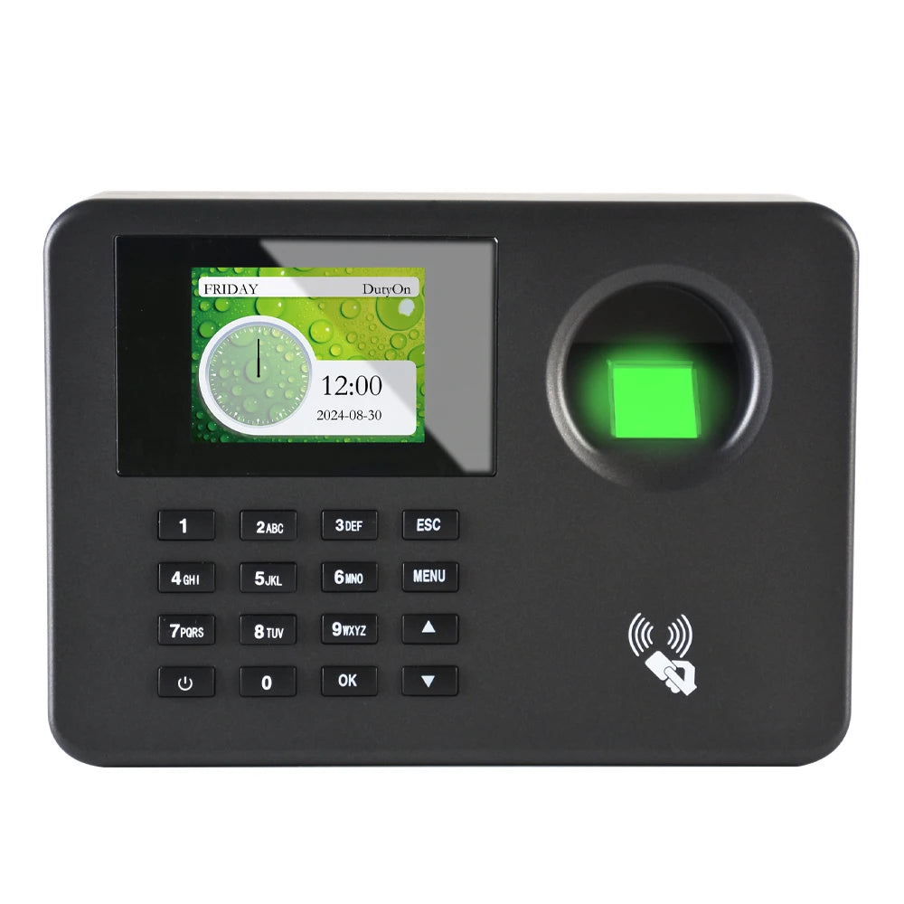 Eseye Attendance Statistics Software-Free USB Export &  Fingerprint & Password Punch Time Recording Check-in/out with Free SDK
