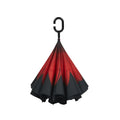 Reversable Umbrella with Sleeve Sublimation Inverted Umbrella Sun Rain Umbrellas