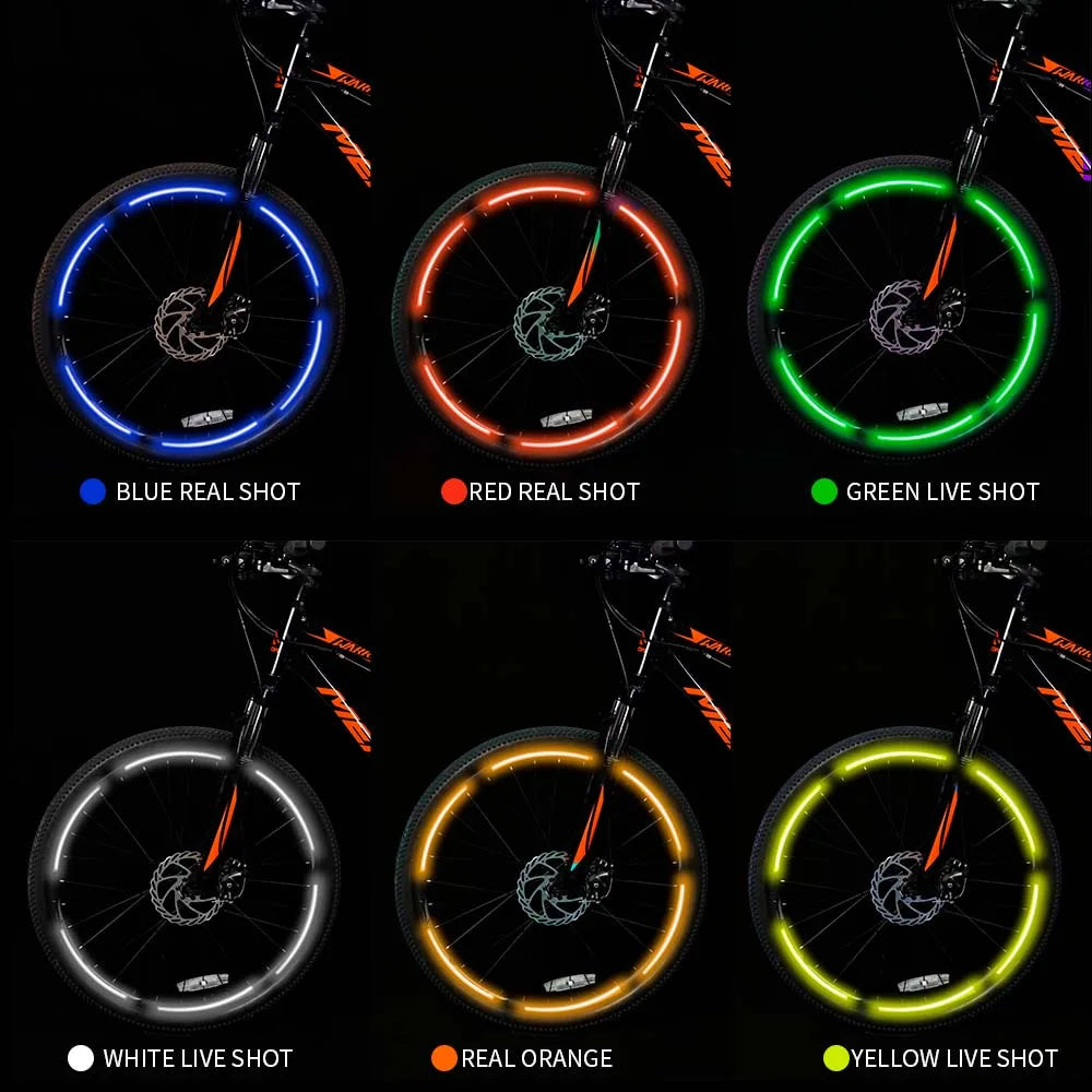 High Reflective Bike Spoke Stock Available for Bicycle Decorative Stickers