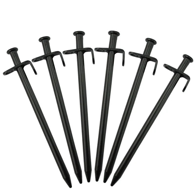 Outdoor Heavy Duty Forged Steel Unbreakable Camping Tent Stakes Peg for Rocky Place