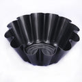 Top Selling 12pcs Mini Tart Pans Mini Pie Tin Tartlet Pan Mini Cupcake Cookie Pudding Mold Muffin Baking Cups MegaBDM