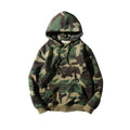Wholesale Streetwear Pullover Fleece Camouflage Hoodies Men