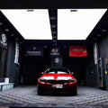 UV HD Printing LOGO  Car Wash Bay Lighting Led Light Bar Work Linkable Car Showroom Lamp Detailing Lights