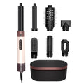 Hot Air Brush Comb Hair Styler High Speed Straightener & Curler 5 in 1 Multi Styler with Diffuser & Foldable Nozzle