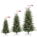 Artificial Xmas Tree Christmas Tree Small Pre-Lit Trees with LED Lights and Decorations