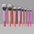 Custom Logo Unique Colorful Makeup Brushes Private Label Luxury Professional Makeup Brush Set
