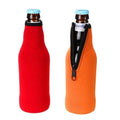 Neoprene Hot Sale Beer Bottle Cooler Cover Glass Beer Bottle Cooler Sleeve Cover Customized Logo OEM Removable Insulated Request