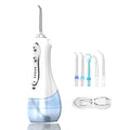 Carepik Bycare Private Label Blue Cordless Rechargeable Water Flosser Universal Voltage 70-120 psi 300ml Tank for Travel Bag