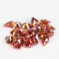 HanYu Factory Supply High Quality Loose 6.5mm Heart Shape 1.0ct Red Coloured Moissanite