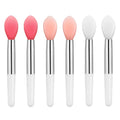 Small Silicone Spatula Mini Lip Mask Brush Spoon for Lipstick Lip Balm
