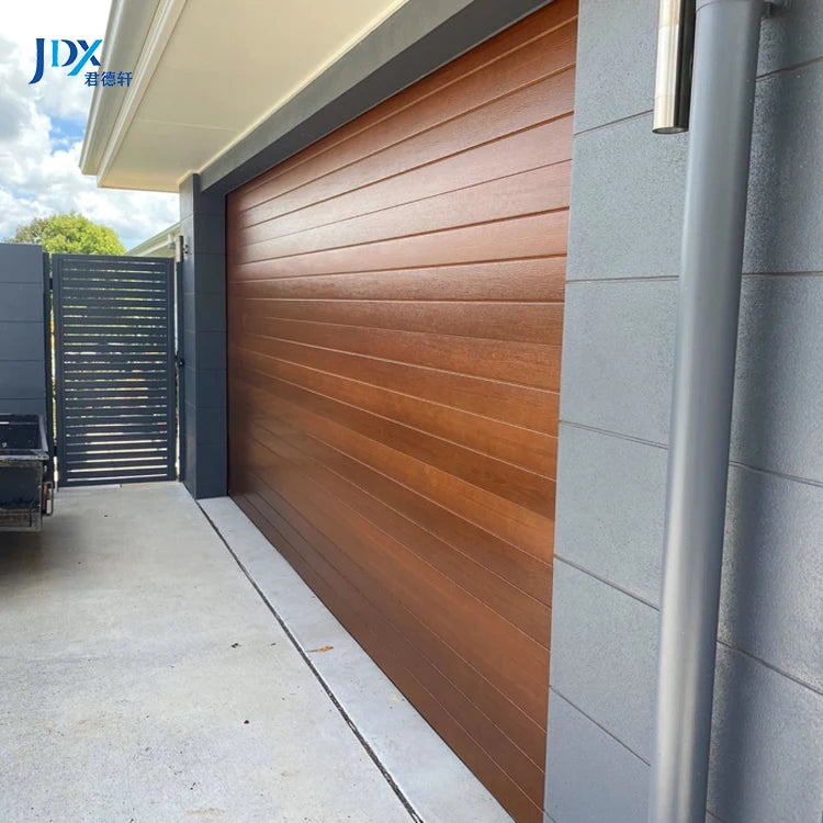 8x7 Inch 10x10 Commercial Insulated Sectional Overhead Garage Door 9' X 7' Overhead Commercial Garage Door with Opener