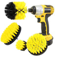 4Pcs Sink Cleaner Multi-Purpose Power Scrubber Drill Cleaning  Brush