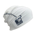 Unisex Solid Slouchy Beanies Double Layers Cotton Warm Hats with Custom Logo