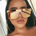 MN18002 Ins Hot Sale Style Shades Mirrored Sun Glasses 2021 Oversized Women Sunglasses 2022