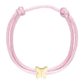Inspire Jewelry Wholesale Stainless Steel Butterfly Cord Bracelet Handmade Friendship Nylon Rope Dainty Wear Jewelry for Unisex
