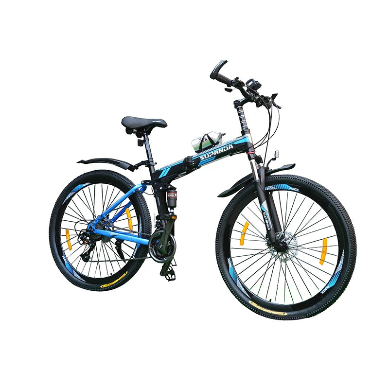 24 26 27.5 29 Inch Bicycle Mountain Foldable Damping Mountain Bike Big Wheel Folding Bicycle