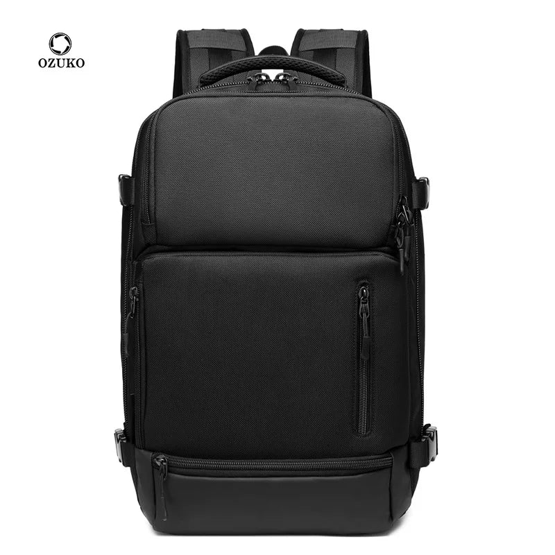 For D9405 Skateboard Waterproof USB Anti-Theft Laptop Backpack for Students