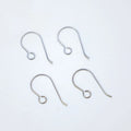 Customize Hypoallergenic TA1 Titanium French Earring Hooks for Jewelry Making