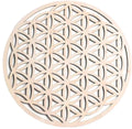 12 Inch Seed of Life 7 Chakra Wooden Wall Decor Wood Decor Sri Yantra Mandala Chakras Wheel of Life Grid Hanging Cutout