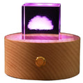 Crystal Crystal Night Light Luminous Crystal Music Box