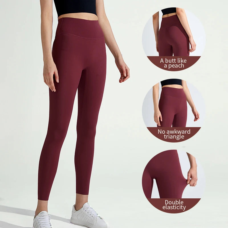 Women Seamless Leggings Tight Fitness Leggings Hip Lift Yoga Leggings for Women Custom Logo