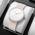 Fashion Minimalist Pink Quartz Wristwatches Sport Watches Women Wholesale Relojes De Pulsera