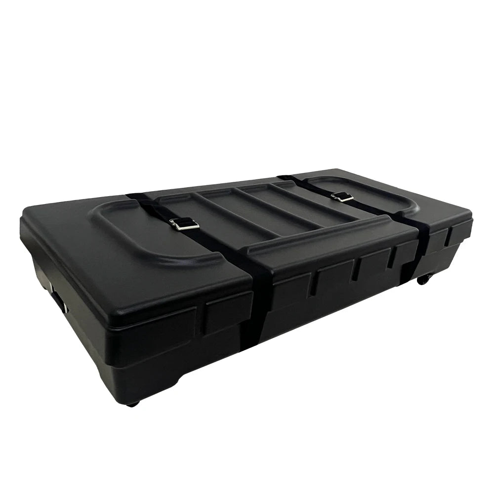 Hot Selling Heavy-Duty Extra Wide Portable Tradeshow Exhibition Booth Display Case Transport Case Plastic Trolley Box Waterproof