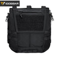 IDOGEAR Tactical Pouch  Zip on Panel Magazine Pouch 500D Nylon Tactical Backpack for AVS JPC2.0 CPC